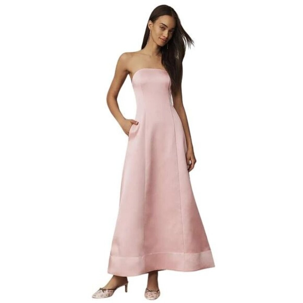 Mare Mare Piper Strapless Fit & Flare Maxi Dress